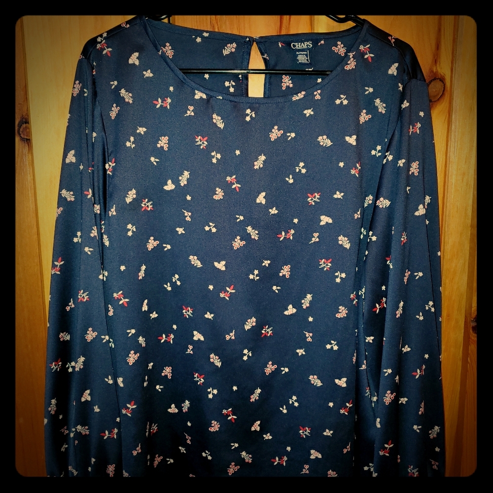 Chaps dress blouse